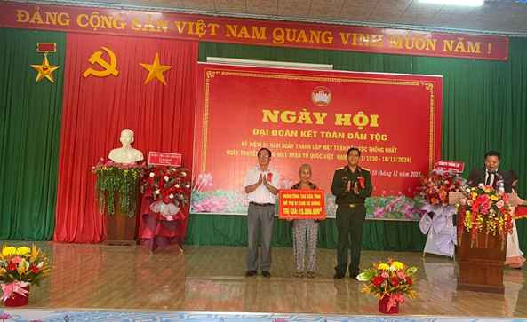 Ngày hội Đại đoàn kết tại xã Ea Hiao huyện Ea H’Leo